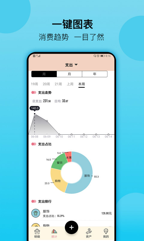 萌猪记账app 截图2