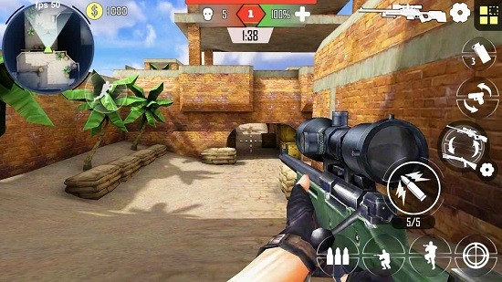 反恐突擊隊槍戰射擊手機版 截圖3