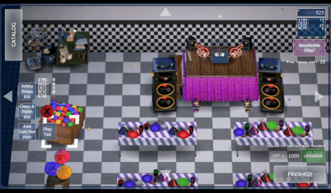 FNaF6披萨店模拟器 截图1