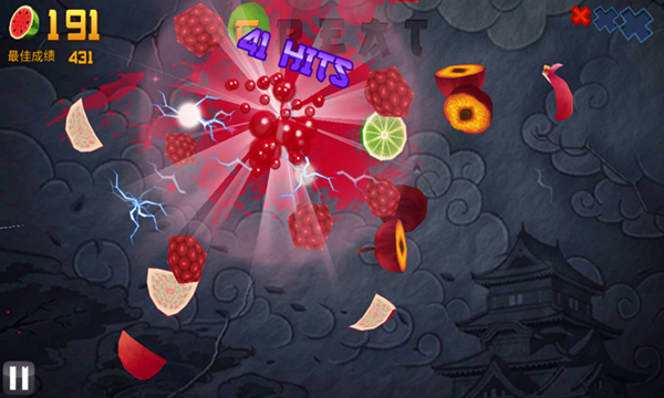 水果忍者中国版 截图1