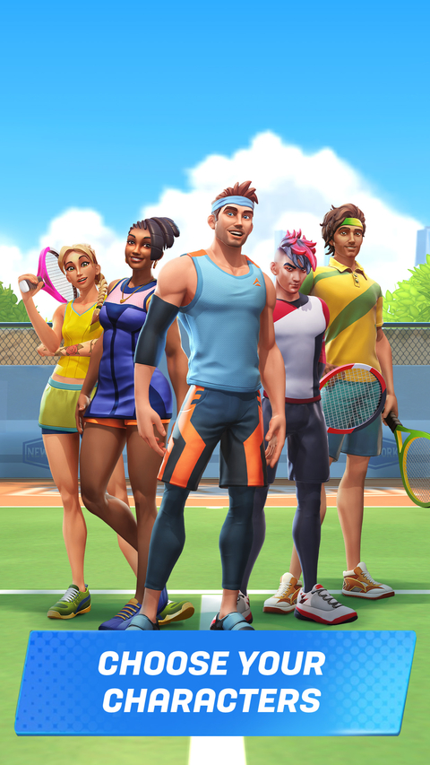 网球传奇游戏(TennisClash) 截图5