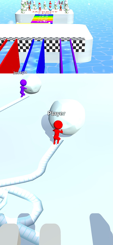 雪地赛跑(snowrace) 截图4