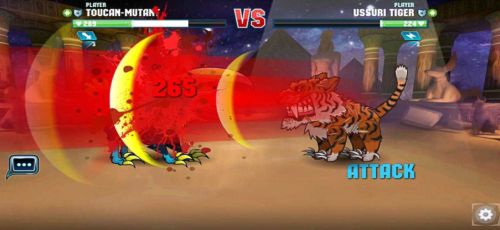 突變體格斗擂臺游戲 截圖3