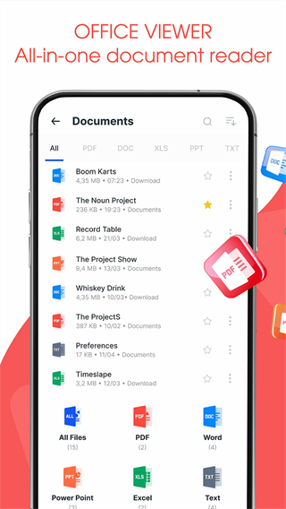 万能文档阅读器手机版(AllDocumentsReader) 截图4