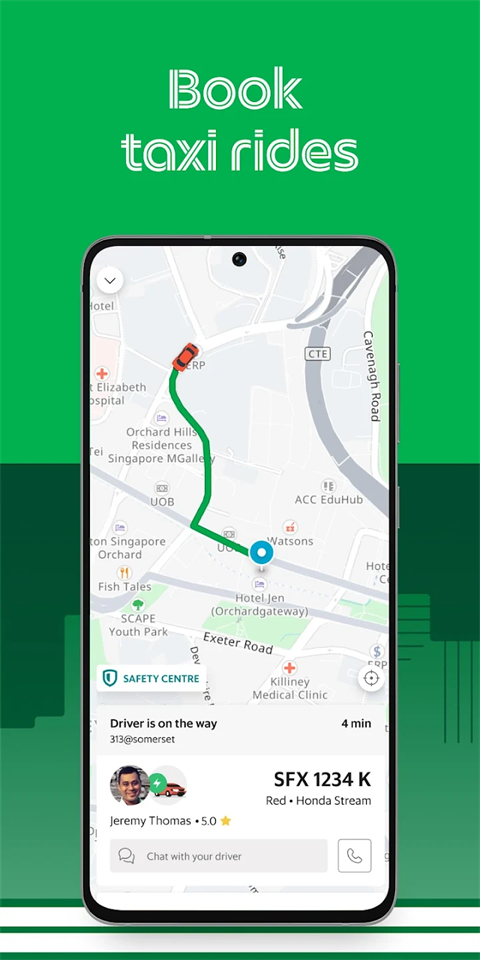 Grab打车软件 截图1