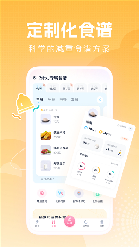 柚子轻断食App 截图1