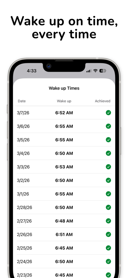 PushClock闹钟 截图1