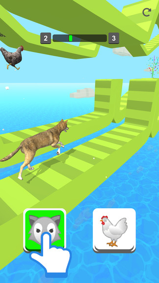 動物賽跑游戲最新版 截圖1