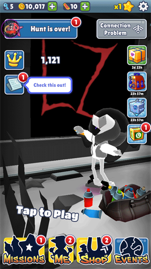 地鐵跑酷黑白水下城手游 1