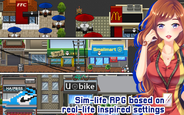 爱情和生活模拟rpg 截图1