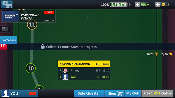 斯诺克全明星(Snooker) 截图1