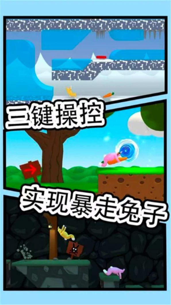 瘋狂兔子人雙人中文版 截圖2