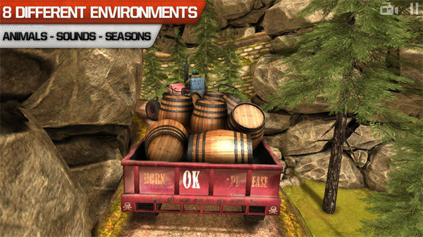 越野卡车司机模拟器手机版(TruckDriverOffroad) 截图3