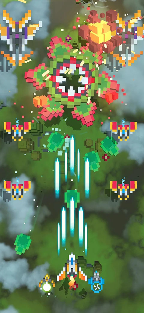 像素飞机大战(SkyWings) 截图1