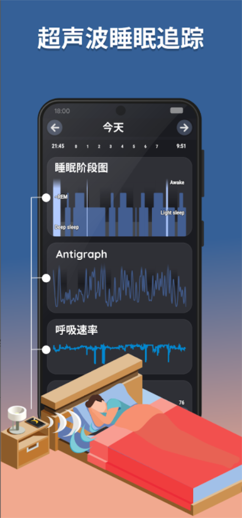 睡眠追踪App 截图3