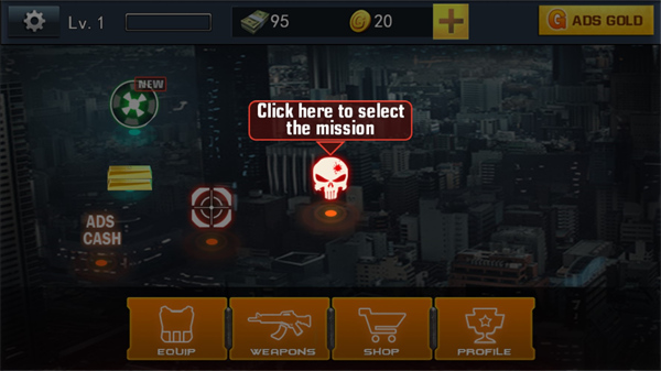 僵尸杀手游戏(ZombieHitman) 截图1
