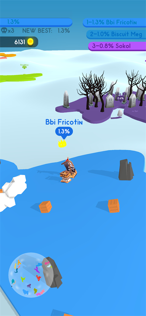 纸片大作战4中文版(Paper.io4) 截图3
