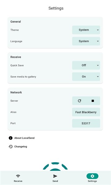 LocalSend 截圖1
