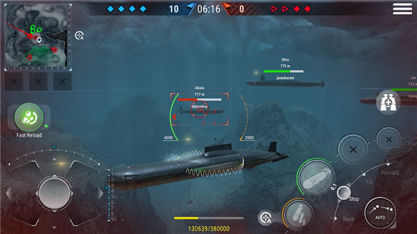 潜艇世界手游(WorldofSubmarines) 截图1