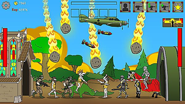 战争进化史手机版(AgeOfWar) 截图1