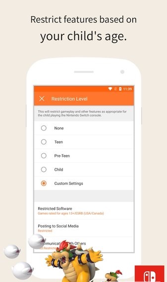 任天堂switch家长控制 1