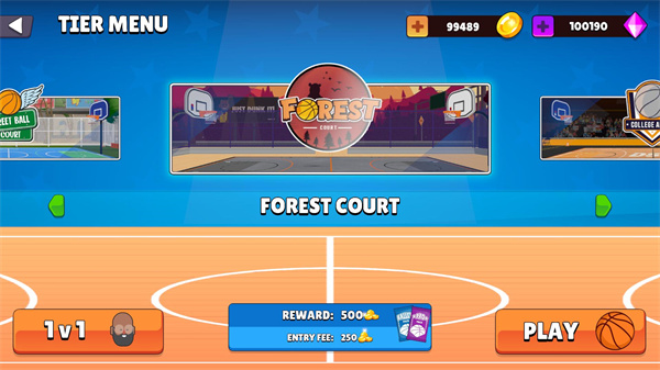 蠢萌扣篮2最新版(Dunkers2) 截图3
