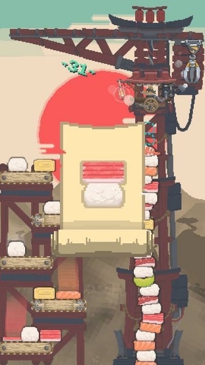 抓壽司堆放 截圖3