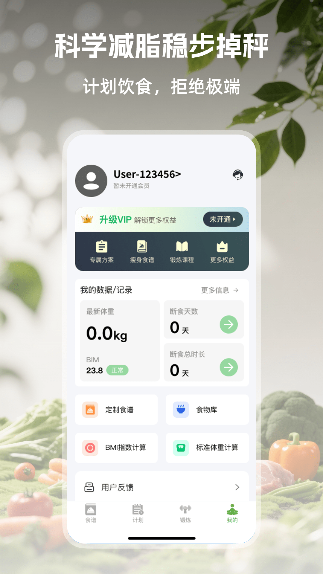 绿叶轻断食 截图1