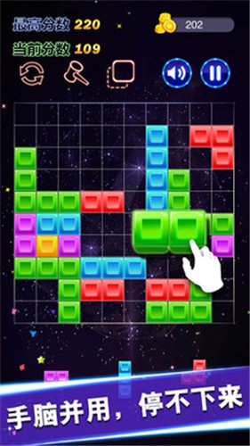 1010方块游戏 截图2