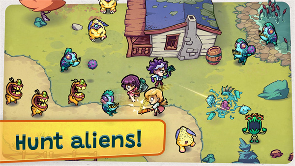 外星食物入侵官方版(AlienFoodInvasion) 截图1