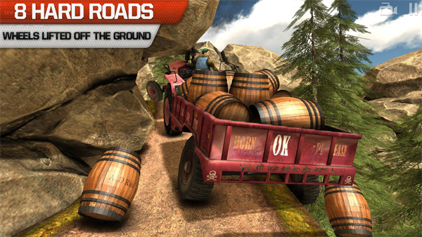 越野卡车司机模拟器手机版(TruckDriverOffroad) 截图2