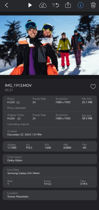 Blackmagic Camera安卓版 截圖3