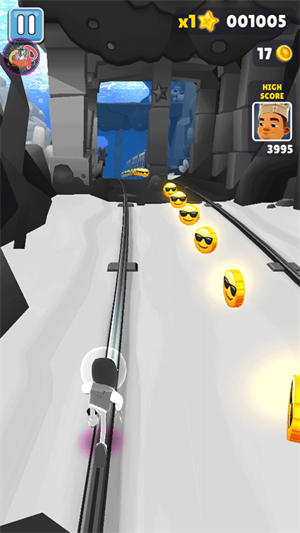 地鐵跑酷黑白水下城手游 截圖4