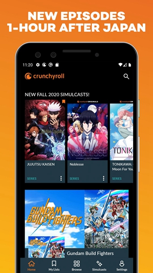 Crunchyroll美國B站海外版 截圖3