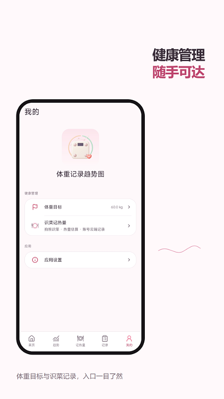 体重记录趋势图 截图3