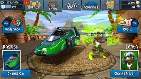 沙滩车竞速2汉化版 截图1