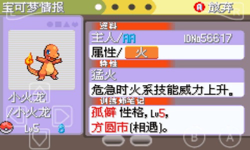 口袋妖怪白金光中文版 截圖3