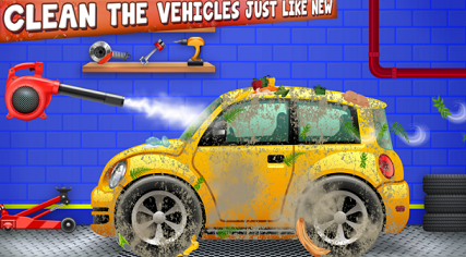 卡车洗车和修理游戏 1