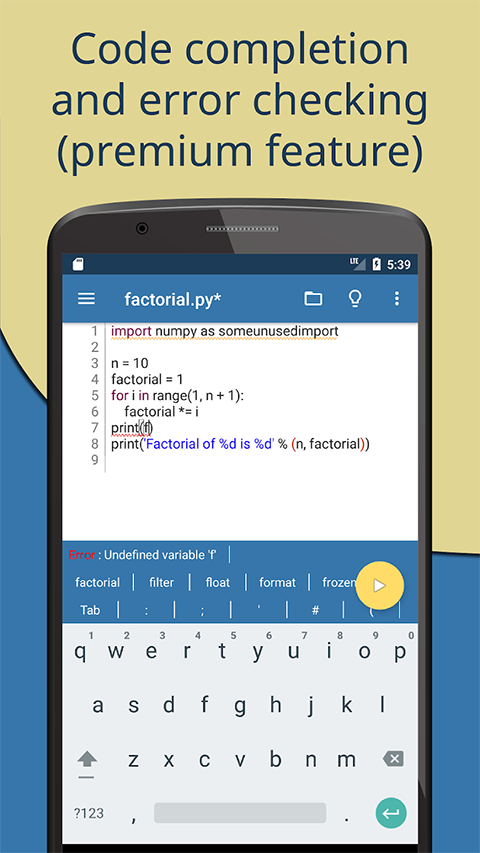 Pydroid3手机版 截图3