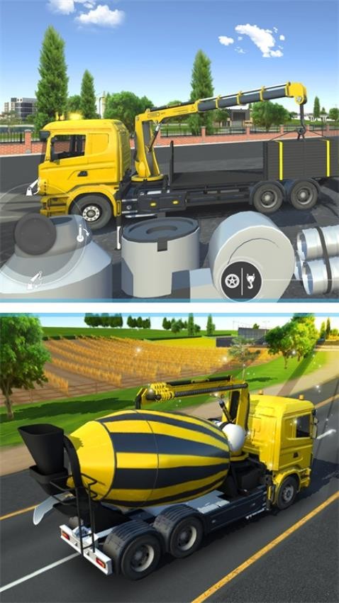 卡车运输模拟驾驶 截图1