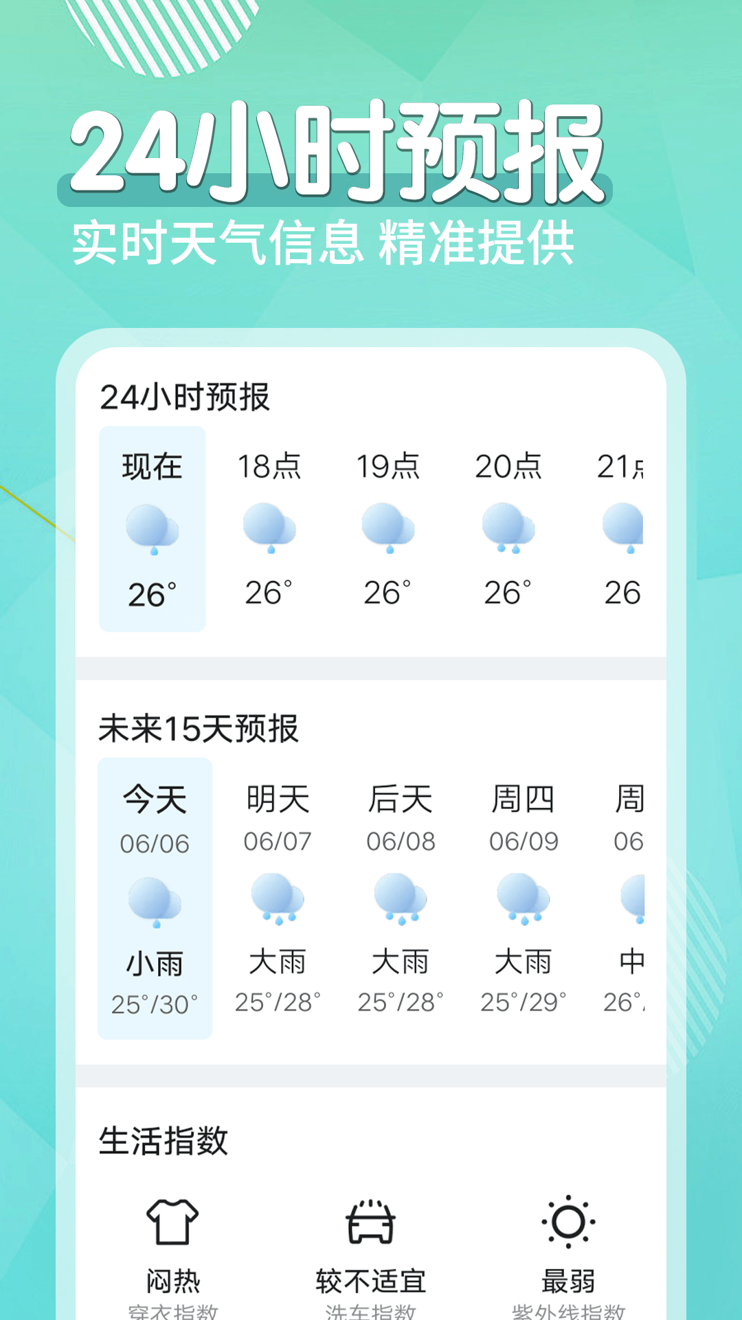 薄荷天气 截图1