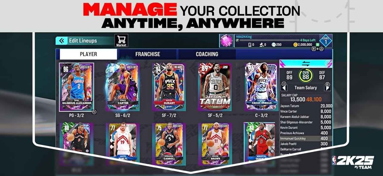 NBA2K25手游 截图3