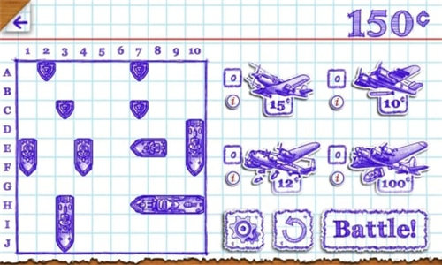 涂鸦海战2汉化版 截图2