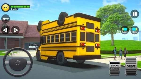 高中校车模拟游戏 截图3