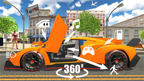 兰博汽车模拟器游戏 截图3