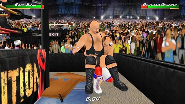 摔跤革命3D游戏 截图3