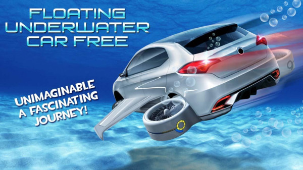 浮动水下汽车游戏 截图3