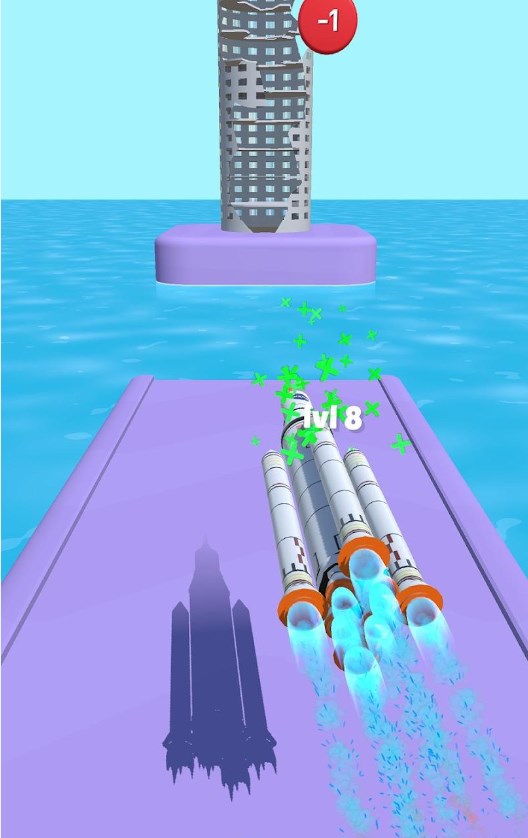 火箭破坏跑 截图3
