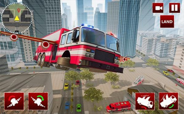 飞行消防卡车模拟器 1