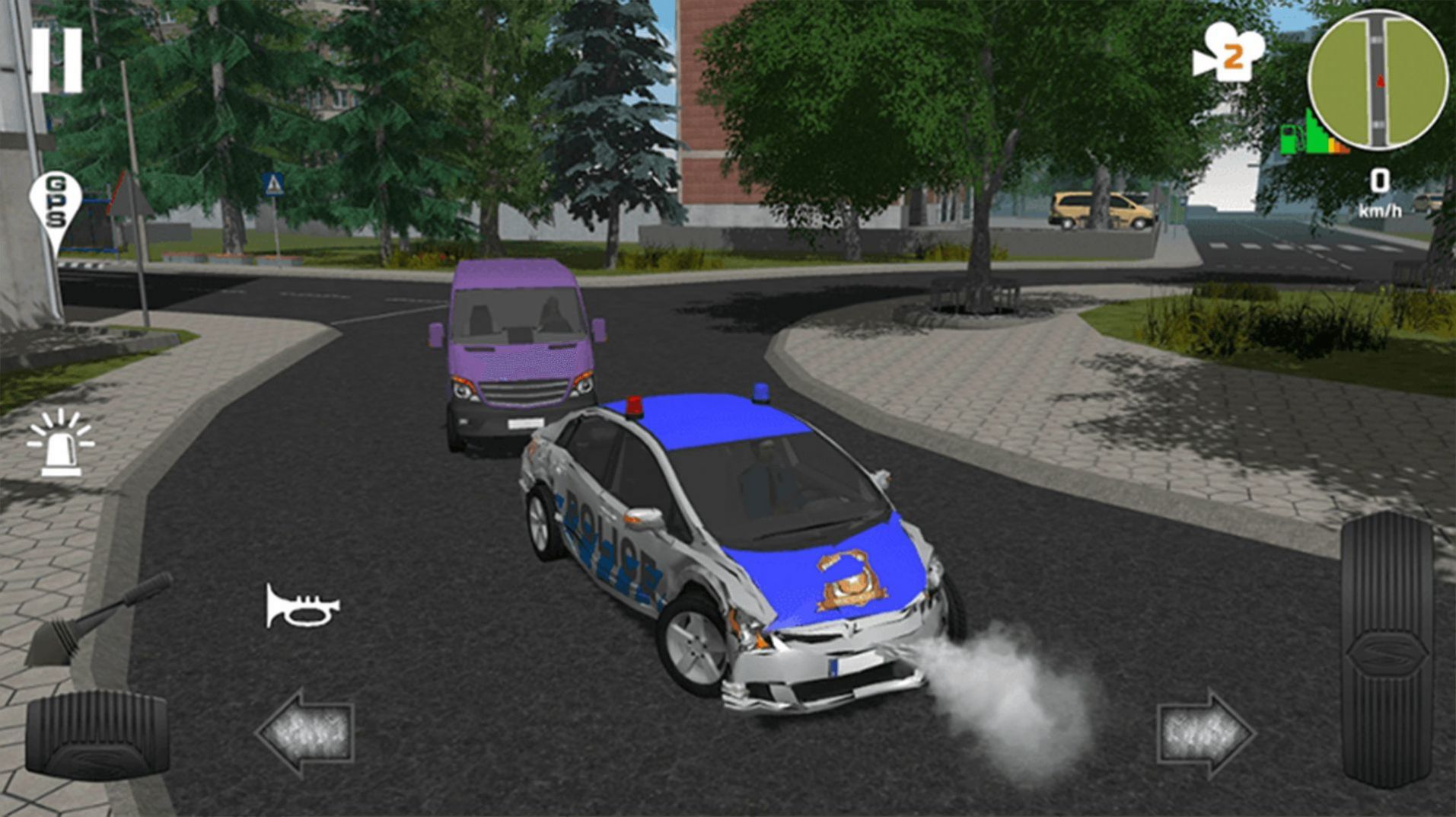 狂飙警车模拟 截图3